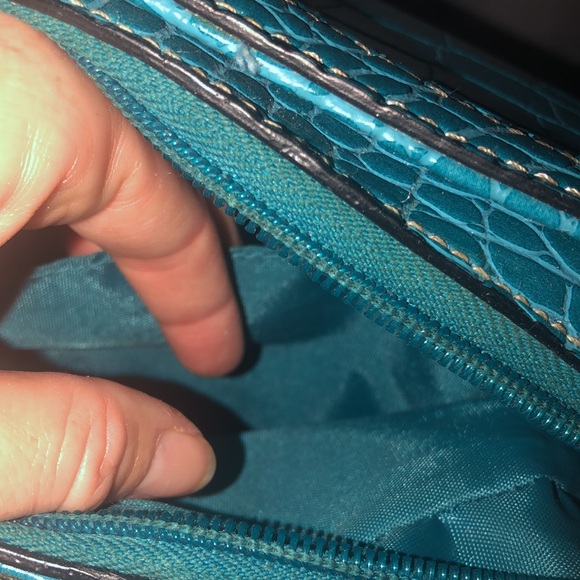 Chenson Aqua Blue Handbag - Picture 5 of 6